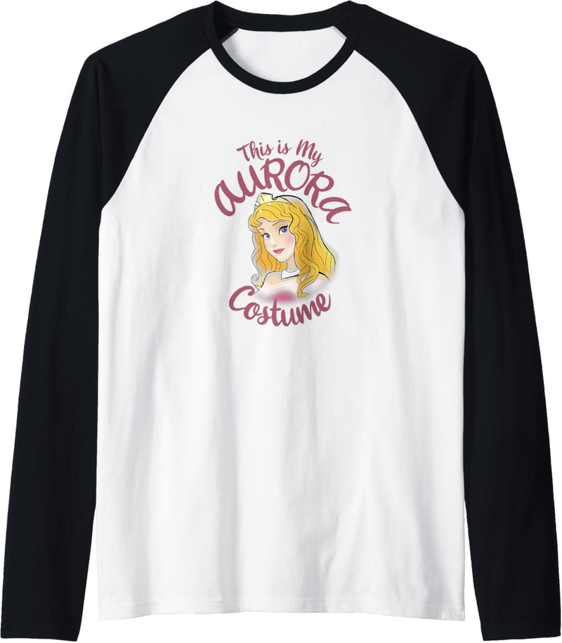 Disney Sleeping Beauty Aurora This Is My Costume Halloween Raglan