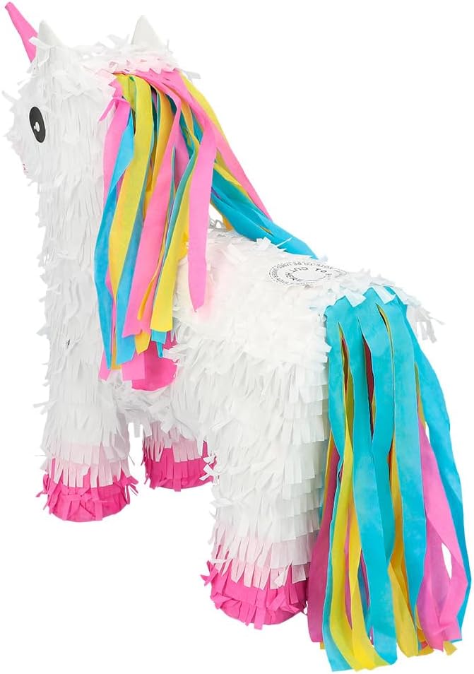 Boland - Pinata Einhorn, Hängedeko, Dekoration für Geburtstag, Mottoparty und Karneval 37 x 14 x 36