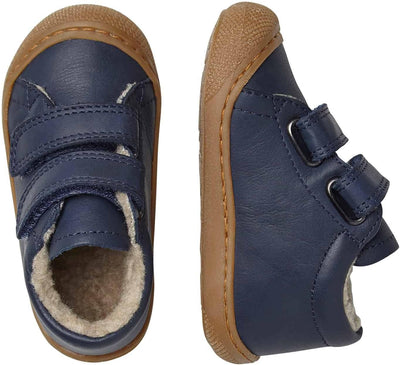 Naturino Cocoon VL-Lauflernschuhe aus Leder, 17 EU Blau