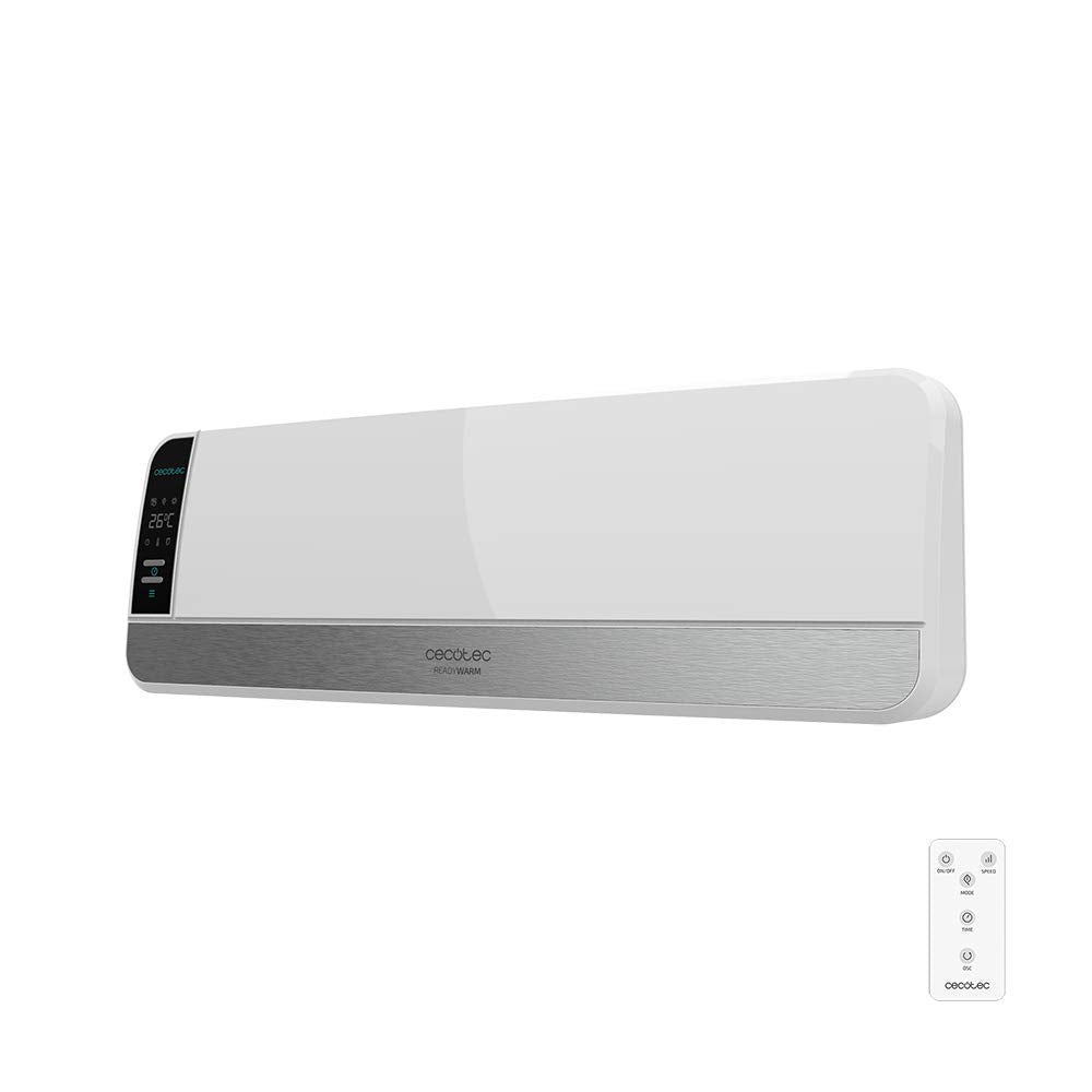 Cecotec Keramisches Wandheizgerät ReadyWarm 5250 Swing Box Ceramic. 2000 W, LED-Bildschirm, Timer un