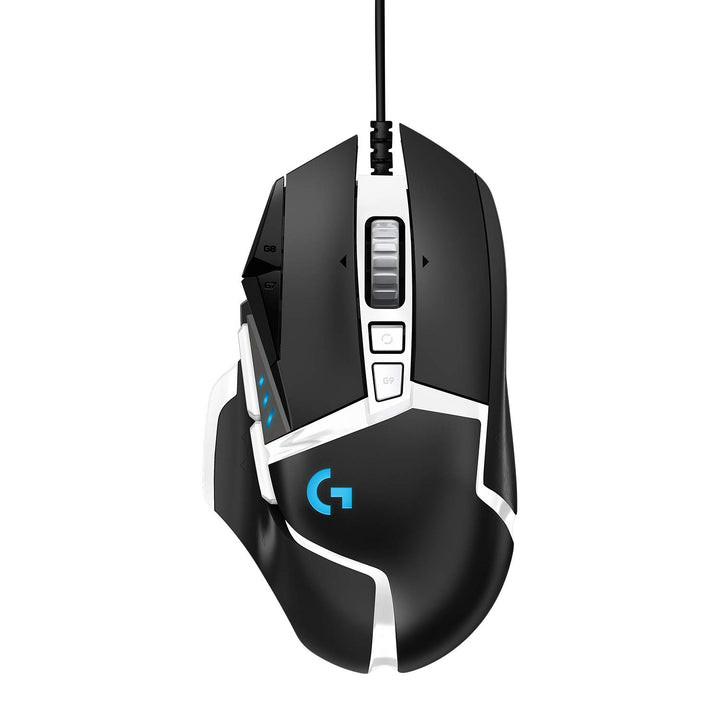 Logitech G502 HERO Gaming-Maus Special Edition mit HERO 25K DPI Sensor, RGB-Beleuchtung, Gewichtstun