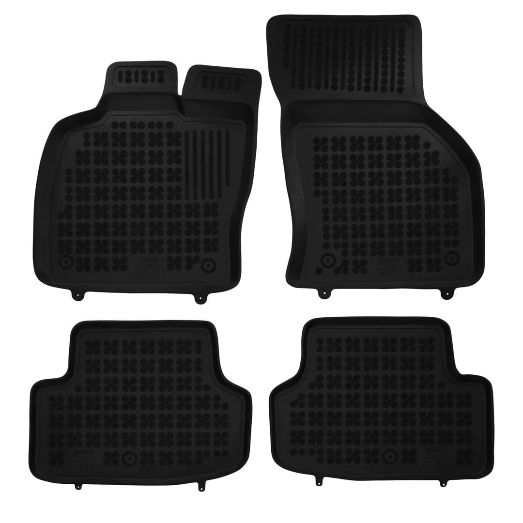 Hohe Gummi Fussmatten mit Rand passend für Seat Leon ab 12/2012-3/2020 (5F)/Seat Leon ST Kombi ab 20