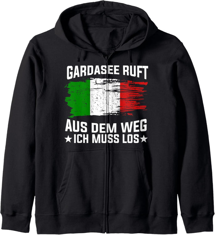 Gardasee Italien Kapuzenjacke