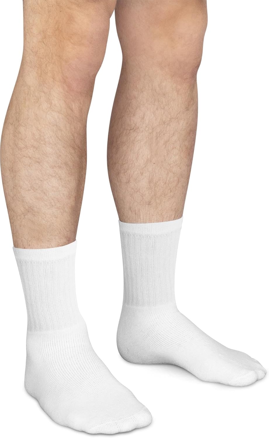 32 Paar Sport- und Arbeitssocken aus Baumwolle 47-50 Weiss, 47-50 Weiss