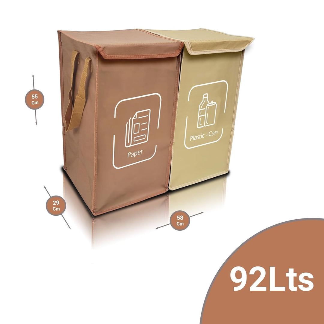 NYIKA Recycling System - Altglas Sammelbehälter - Pfandflaschen Aufbewahrung - Leergut Sammelbehälte