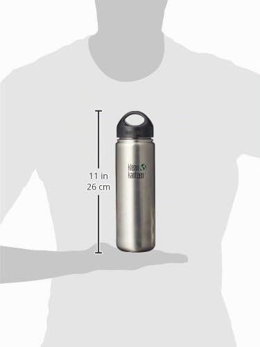 Klean Kanteen 1182 ml Kanteen Wide Silber Matt 1183 ml, Silber Matt 1183 ml