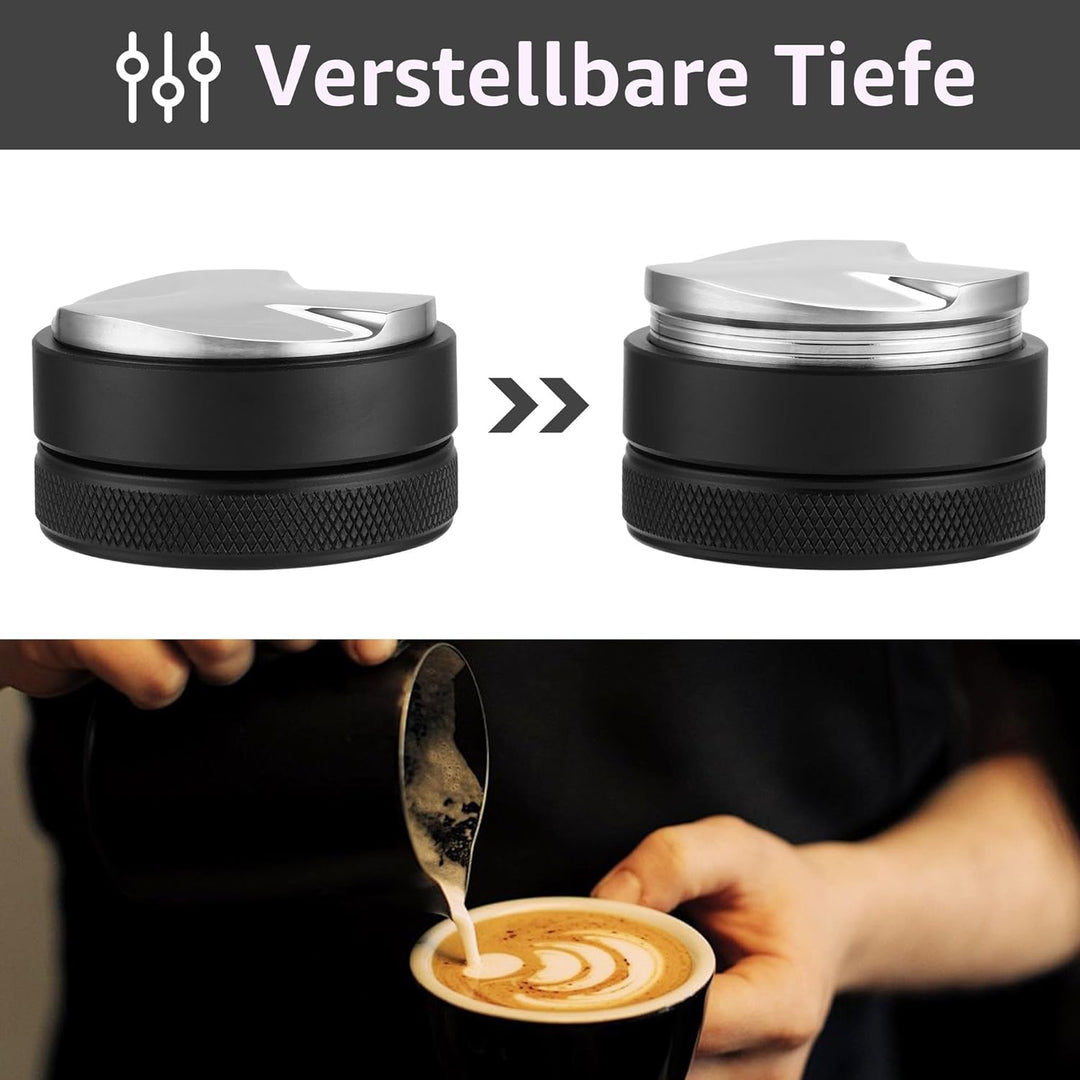Coffee Leveler Verteiler, Coffee Distributor(58mm Ø),Kaffeeverteiler,Barista Coffee Distributor Tool