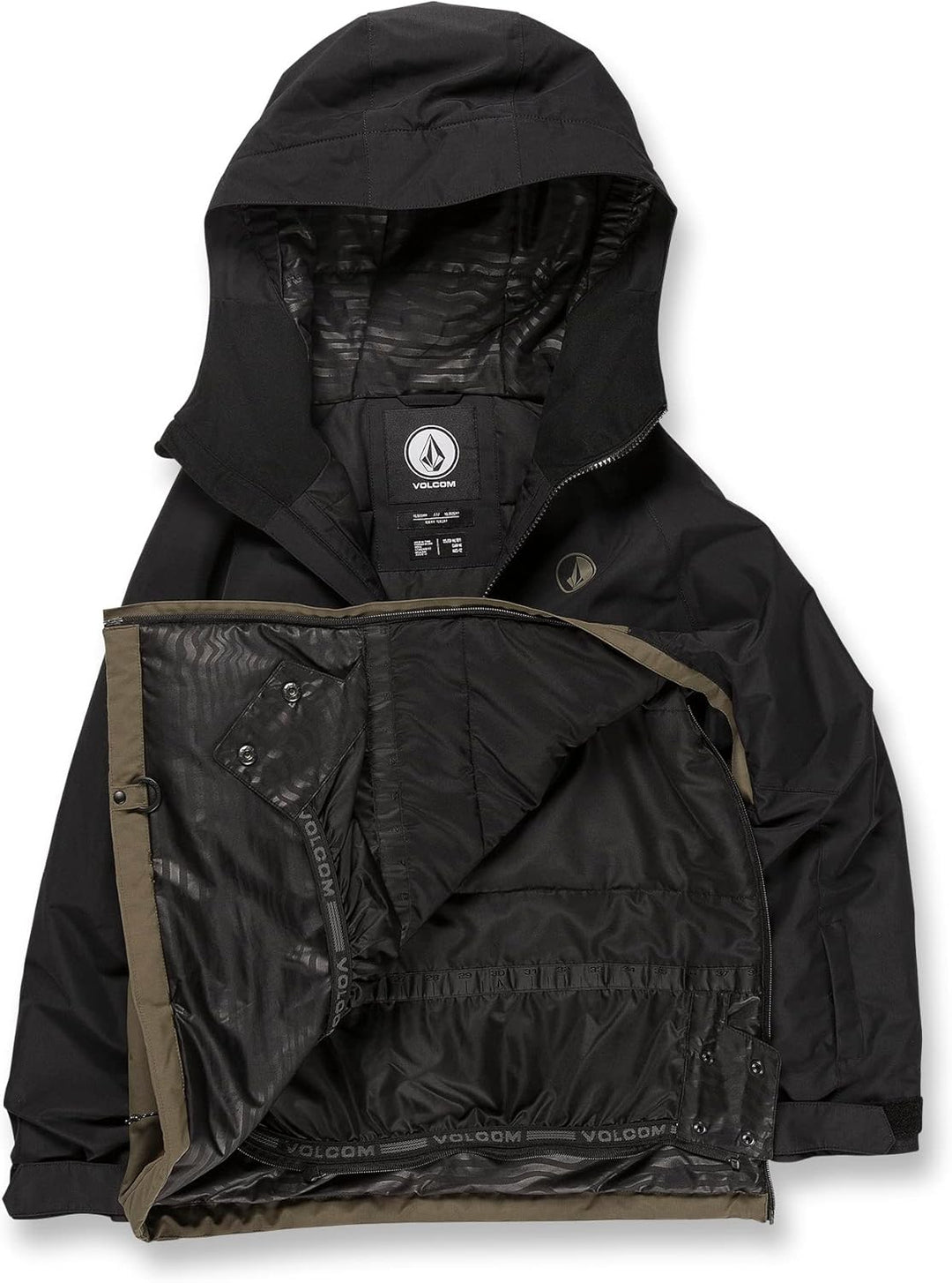 Volcom Jungen Sluff Ins Pullover Jacke 6 Jahre Dunkles Teak, 6 Jahre Dunkles Teak