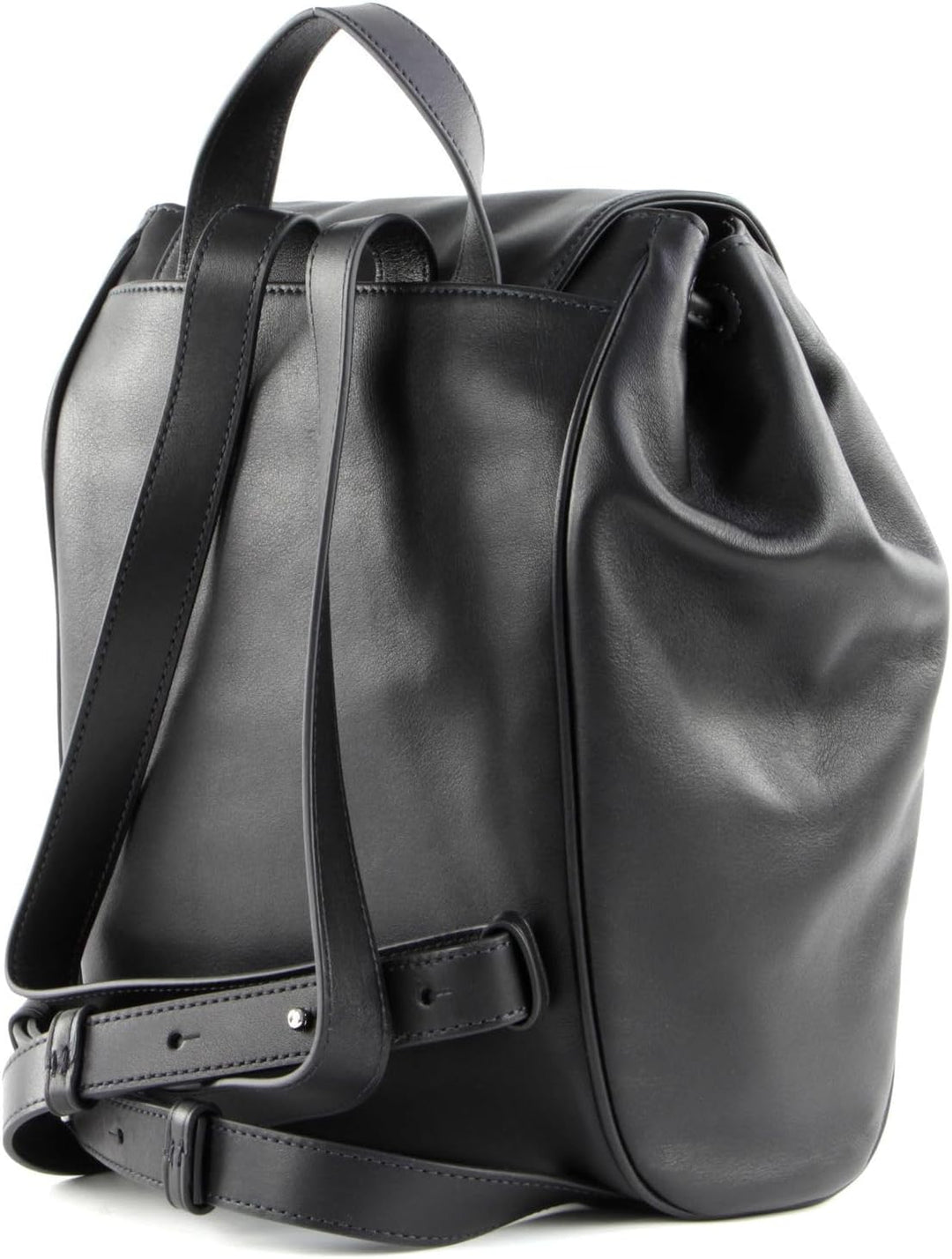 Calvin Klein CK Drawstring Backpack with Flap M Black