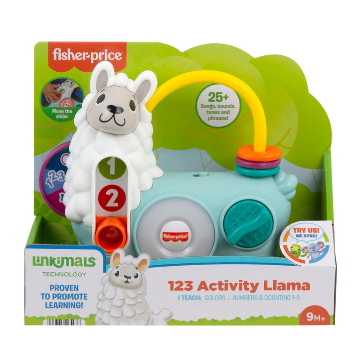 Fisher-Price Linkimals Lernspielzeug für Baby und Kleinkind mit interaktiven Lichtern und Musik, 123