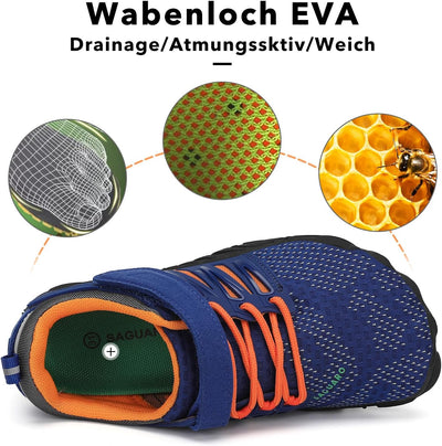 SAGUARO Barfussschuhe Kinder Barfussschuhe Schnell Trocknend Badeschuhe für Jungen Mädchen Gr.24-36