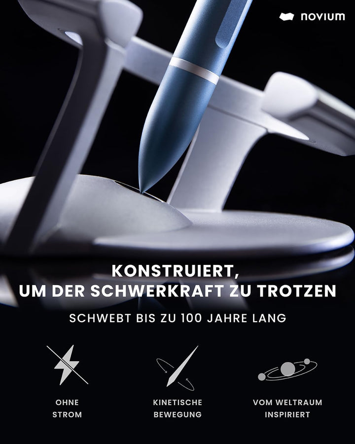 novium Hoverpen Interstellar Edition - Futuristischer Luxusstift aus Luft- und Raumfahrt-Legierungen