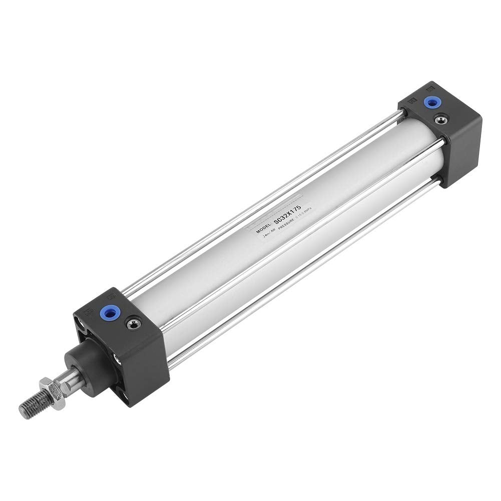 Pneumatikzylinder, 32 mm Bohrung 200 mm Hub Pneumatikzylinder Doppelwirkend und Einzelstangen Arbeit
