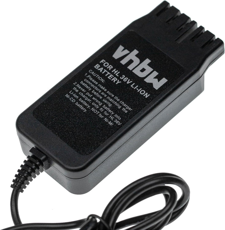 vhbw Ladegerät inkl. Netzteil kompatibel mit Hilti TE 60-A36, TE6A, TE 6A, TE6-A36, TE 6-A36 AVR Wer