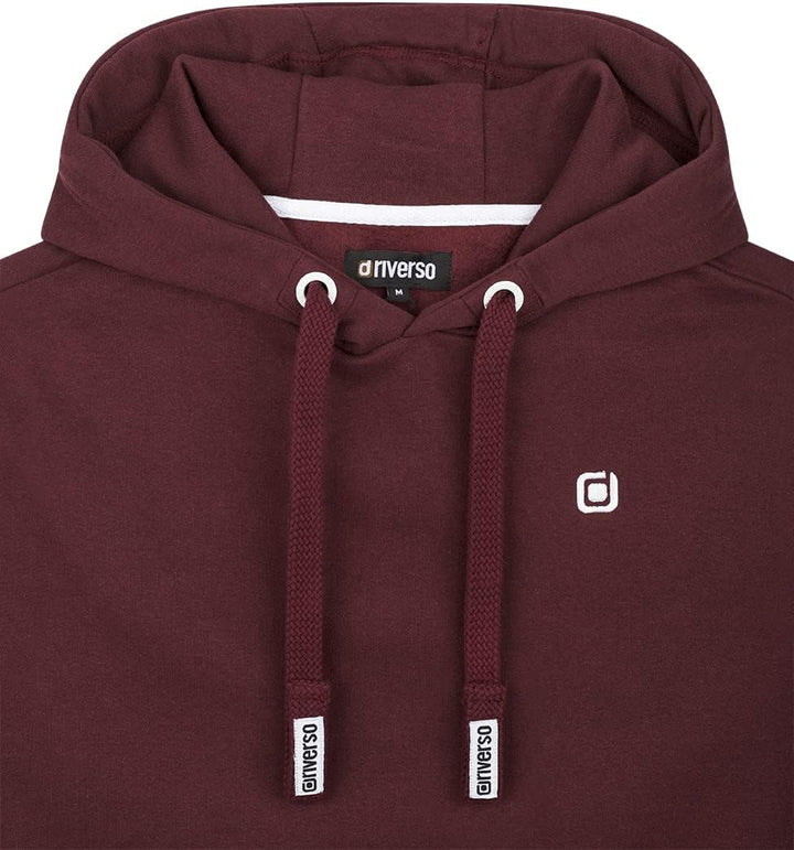 Hoodie Herren Regular Fit RIVLinus Kapuzenpullover Pullover Sweatshirt Streetwear Grau Braun Grün Ro