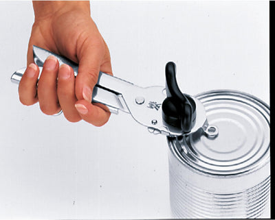 WMF Tin Up Dosenöffner mit Kapselheber 20 cm, Cromargan Edelstahl, Kunststoff, spülmaschinengeeignet