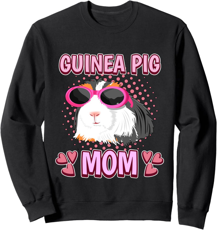Damen Guinea Pig Mom Mama Muttertag Meerschweinchen Sweatshirt