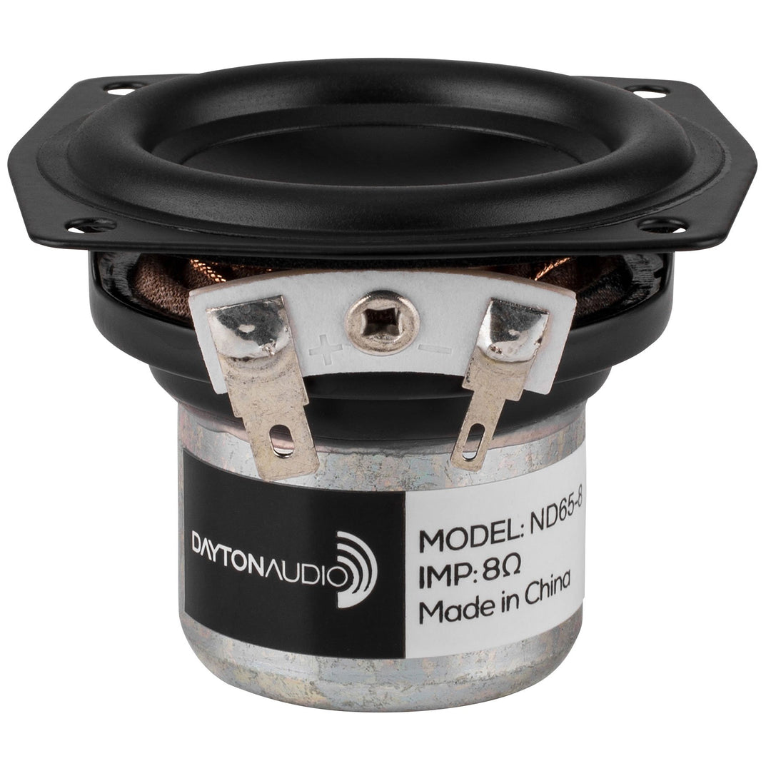 Dayton Audio ND65-8 2-1/2"" Aluminum Cone Full-Range Driver 8 Ohm