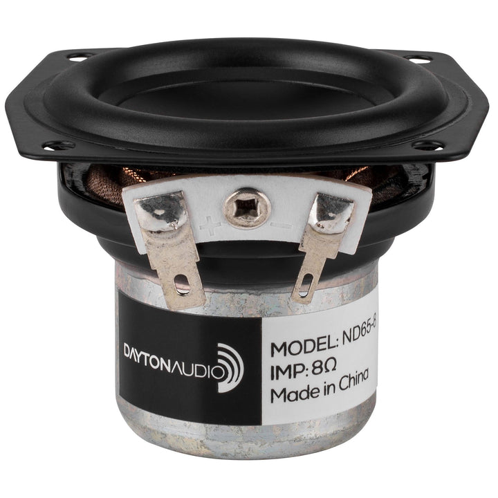 Dayton Audio ND65-8 2-1/2"" Aluminum Cone Full-Range Driver 8 Ohm