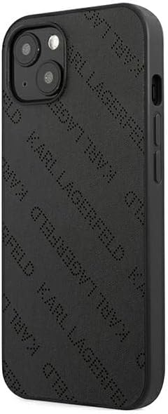 KARL LAGERFELD KLHCP13SPTLK Hülle für iPhone 13 Mini 5,4" hardcase Schwarz Perfo