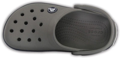 Crocs Crocband Clogs – Unisex Kinder Clogs – Leichtes und langlebiges Design – Navy/Rot – Grösse 20-