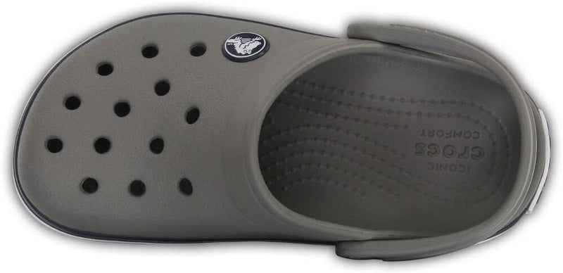 Crocs Crocband Clogs – Unisex Kinder Clogs – Leichtes und langlebiges Design – Navy/Rot – Grösse 20-