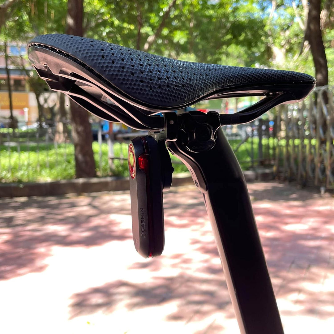 BININIU Fahrradsattelhalterung für Garmin Varia Radar[Aluminium], Sattelstützenhalterung für Garmin