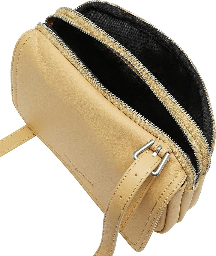 Liebeskind Damen Harris Mareike Crossbody S Champagne, Champagne