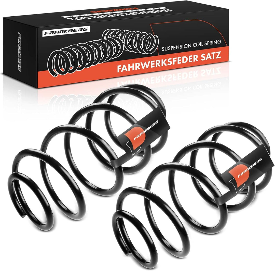 Frankberg 2x Federn Fahrwerksfeder Vorderachse Kompatibel mit 1007 KM 1.4L 2005-2014 1007 KM 1.6L 20