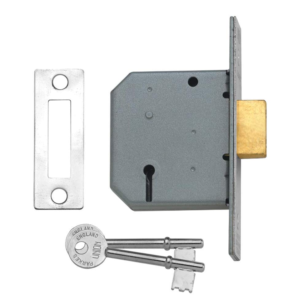 Union Locks 2177 3 Lever Mortice Deadlock Multi, Multi