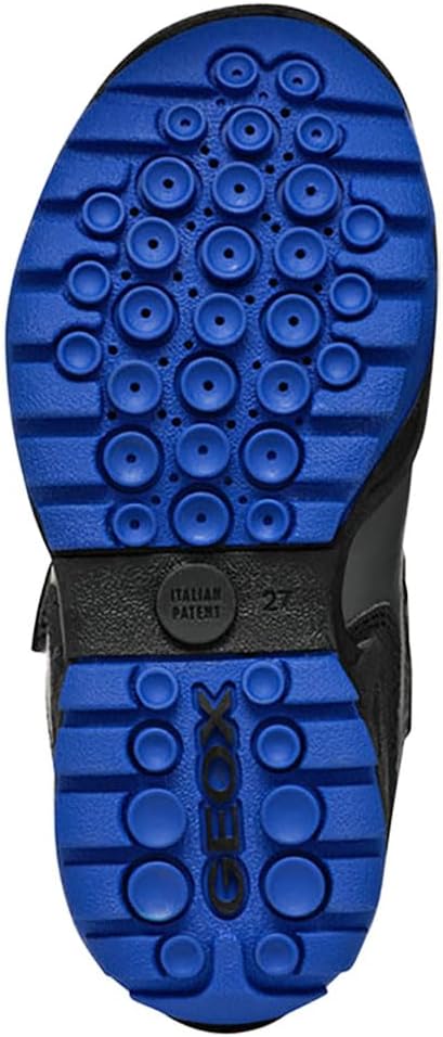 Geox Jungen J New Savage Boy B A Sneaker 24 EU Grau, 24 EU Grau