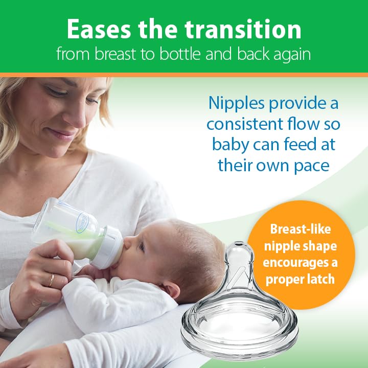 Dr. Brown's Options + Wide-Neck Glass Baby Bottle Starter Set