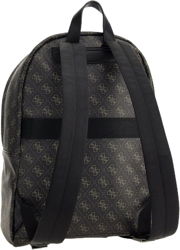 GUESS Herren Vezzola SMRT New Cmpt Bckpck Bag Dab, Dark Black