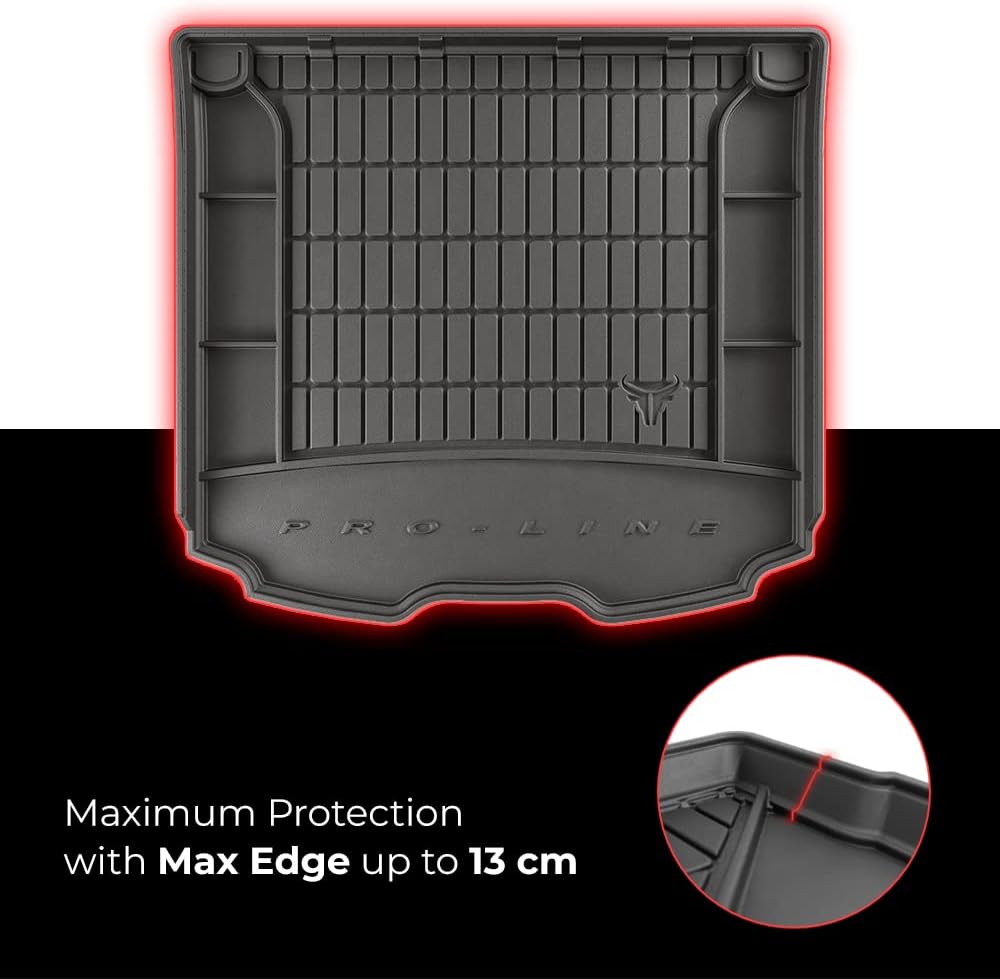 FROGUM ProLine 3D EIN Satz Gummimatten Exklusiven Auto Fussmatten und Kofferraumwanne Kofferraummatt