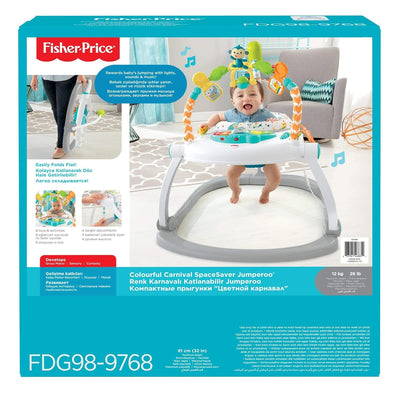 Fisher-Price Jumperoo Compact Karneval Lauflernhilfe Baby