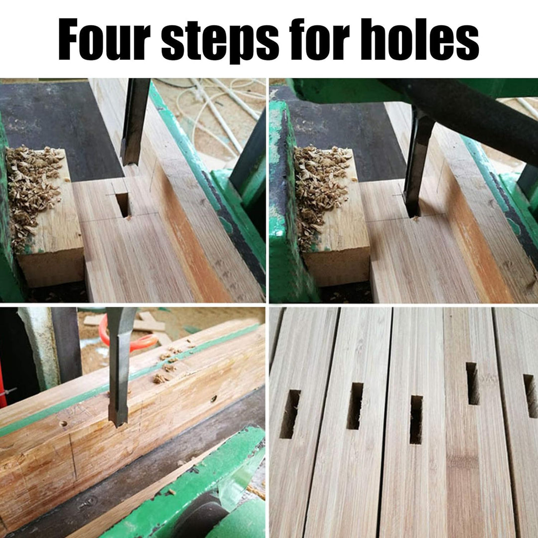 20mm Vierkantloch-Einsteckmeisselbohrer, Lager Stahl Holzbearbeitung Vierkantlochbohrer-Fräser