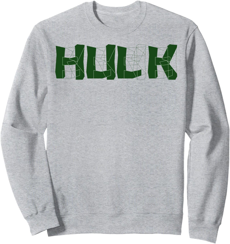 Marvel Avengers Hulk Wire Text Sweatshirt