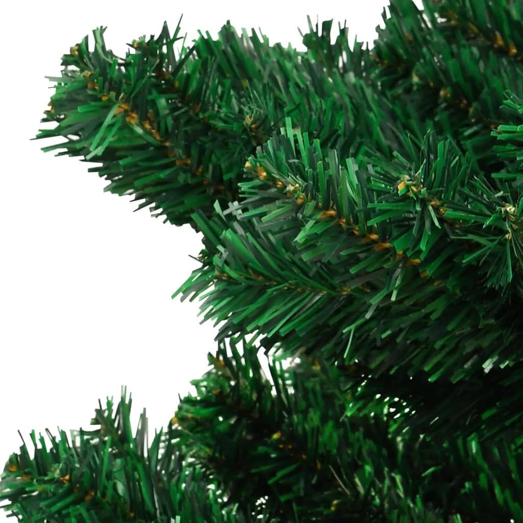 vidaXL Spiral Weihnachtsbaum mit Topf LEDs Christbaum Tannenbaum Dekobaum Kunstbaum Weihnachten Deko