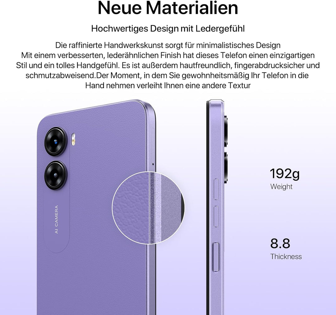 UMIDIGI G3 Plus Smartphone Ohne Vertrag (2023),Android 13 Handy, 8GB+128GB/1TB Simlockfreie Handys,6
