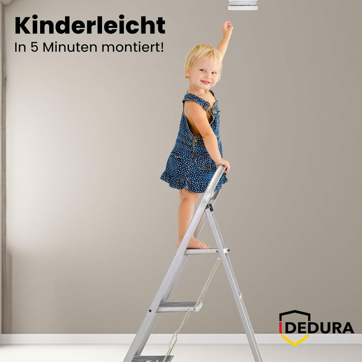 Rauchmelder 5er Set mit 10 Jahre Garantie BSI Zertifiziert nach DIN EN14604 inkl. 9V Batterie Rauchw