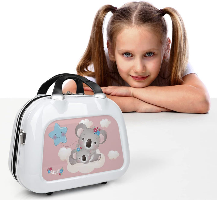 Kosmetikkoffer Hartschale Gross, Beautycase Damen, Trolley &amp; Handgepäck Koff Blanco-koala, Blanco-ko