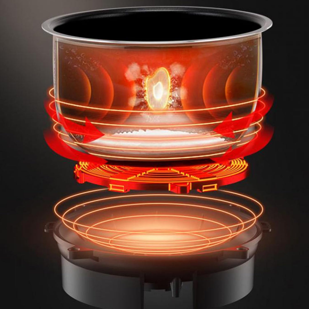 HEEPDD Reiskocher für Auto, 2L Kapazität, Warmhaltefunktion, Kompakt und Tragbar, 24V, für 2-5 Perso