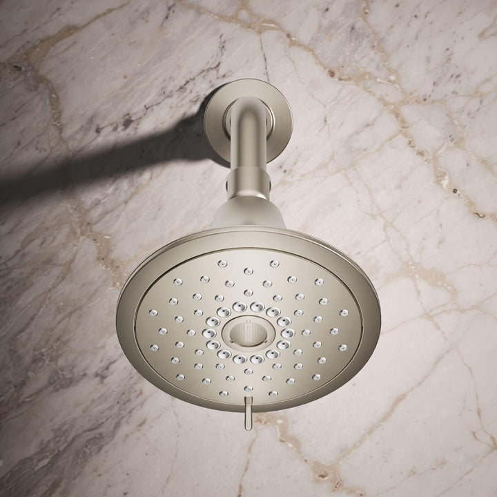 Kohler 22169-G-BN Forte Duschkopf, Gebürstetes Nickel 6,6 l/min Gebürstetes Nickel, 6,6 l/min Gebürs