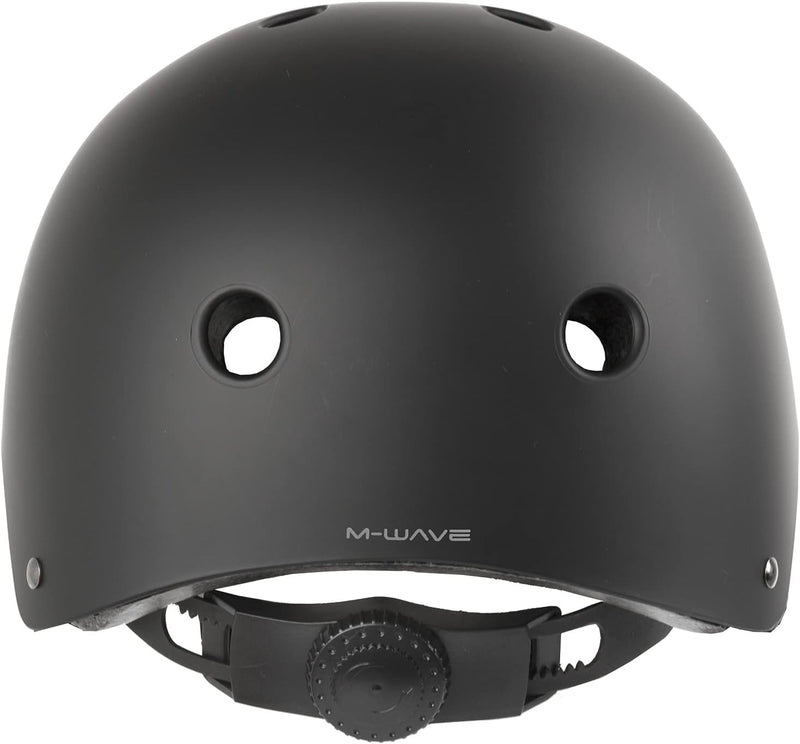 M-Wave Freestyle-Inline-BMX-Outdoor Helm L, 58-61 cm Mattschwarz, L, 58-61 cm Mattschwarz