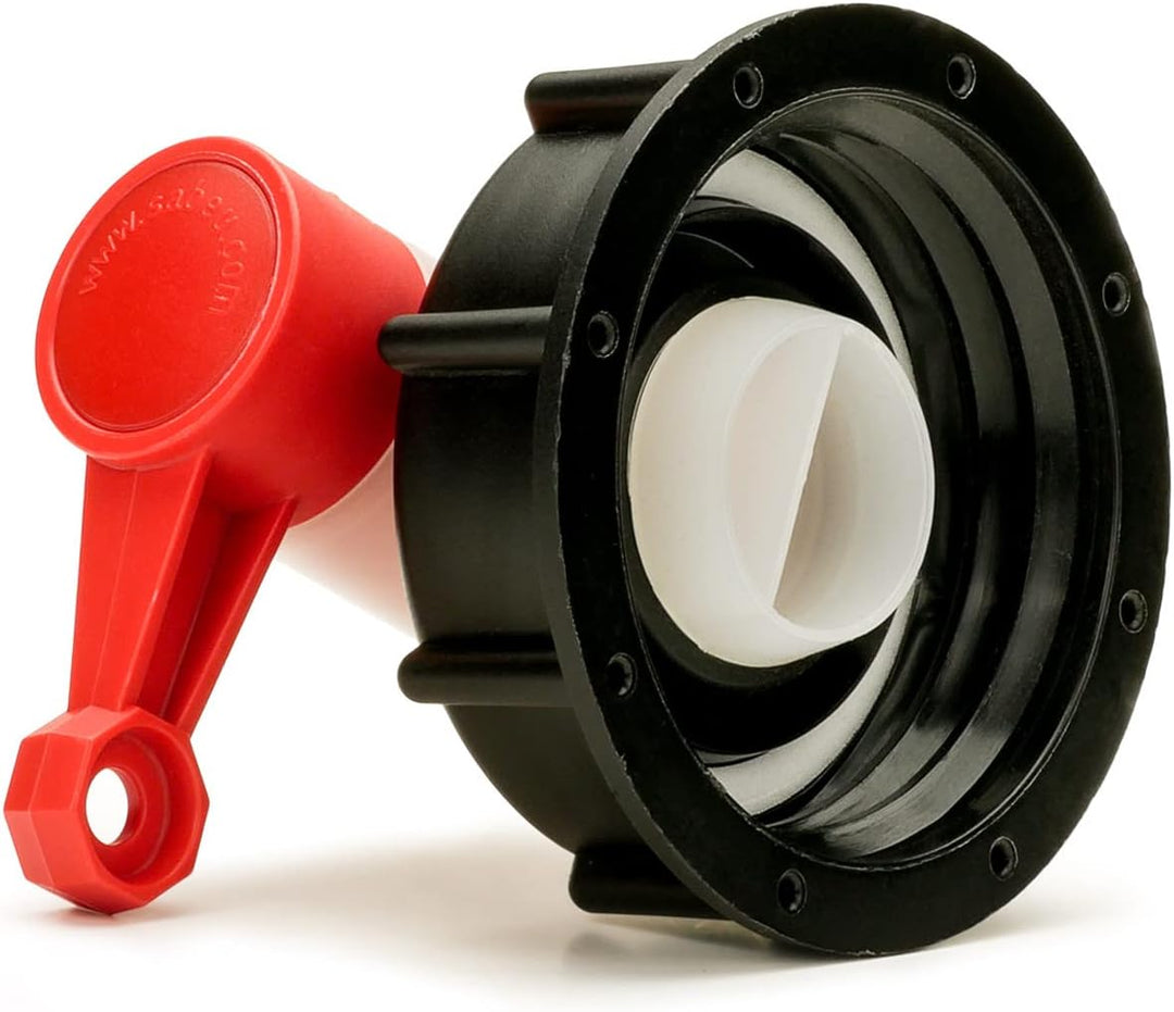 Octopus 5L Kanister leer mit Zapfhahn 51mm Gewinde, Wasserbehälter, HDPE, UN Zulassung, lebensmittel