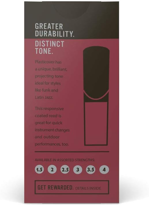 Plasticover Blätter für Sopransaxophon Stärke 2.5 (5 Stück) Soprano, Soprano