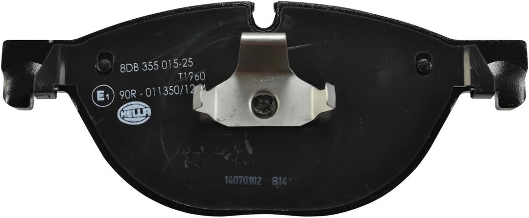 HELLA PAGID 8DB 355 015-251 Bremsbelagsatz - T1960 - Dicke/Stärke: 19.3mm - Bremssystem: Teves - für
