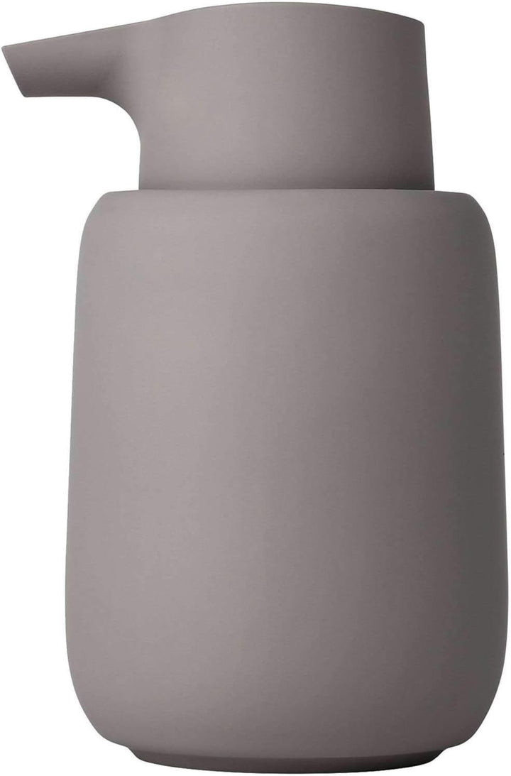 blomus -SONO- Seifenspender aus Keramik, Satellite, Seifendosierer, edle Optik, mattiert, hochwertig