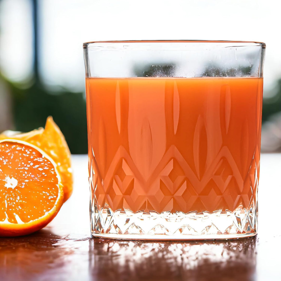 Kristallgläser Set 300 ml - 6 Stück Gläser für Longdrink und Cocktail - Wassergläser - aus Kristallg