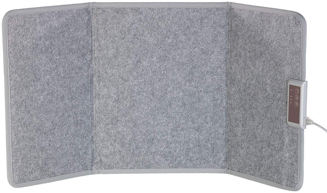 Sichler Haushaltsgeräte Infrarot Heizung: Faltbares Fern-Infrarot-Heizpanel, bis 65 °C, 165 Watt, Gr